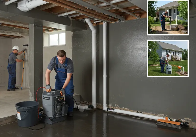 Basement Waterproofing and Flood Prevention process in Sharon, PA